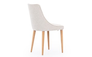 Krzesło Ultra Pik z dekoracyjnym pikowaniem w stylu modern classic