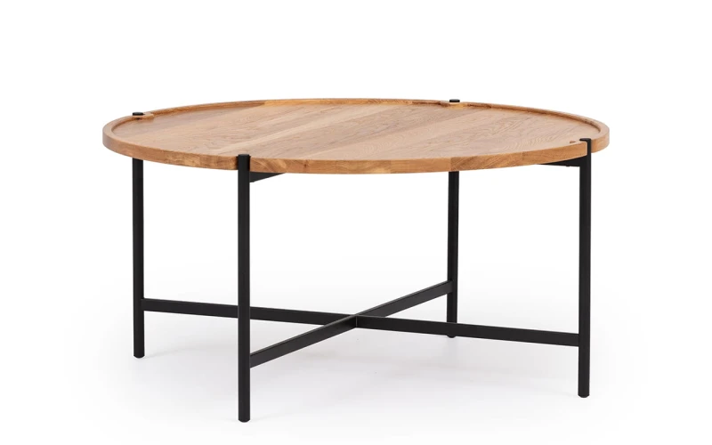 Stolik Perry Ø80 cm jako stolik kawowy do salonu Meble Nova