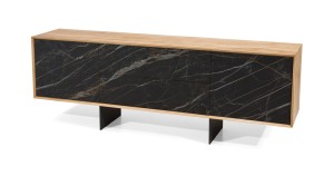 Elegancka komoda dębowa do nowoczesnego wnętrza